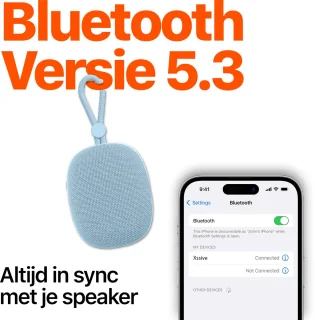 Mini Bluetooth 5.3 Speaker - Blauw