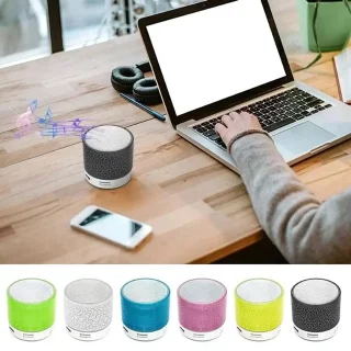 Mini-Bluetooth-luidspreker wit