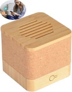 Mini Bluetooth Speaker - Houtkleur