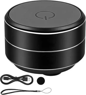 Mini magnetische draagbare Bluetooth-luidspreker - Zwart