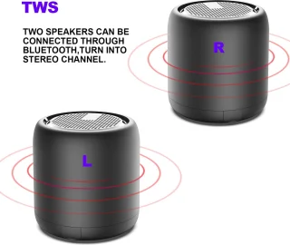 Mini Wireless Speaker Bluetooth 5.0 IP67 Waterdicht Black Friday Sinterklaas