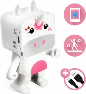 MOB Dancing Animals Bluetooth Speaker Unicorn
