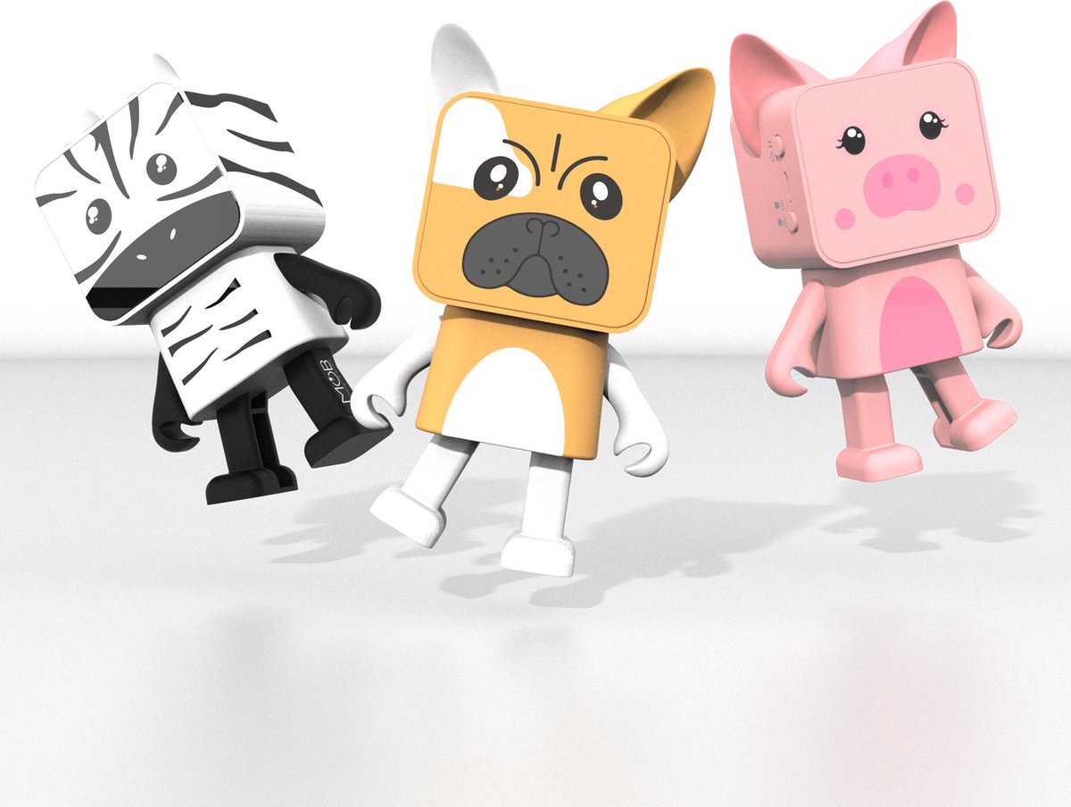 MOB Dancing Animals Bulldog Bluetooth speaker