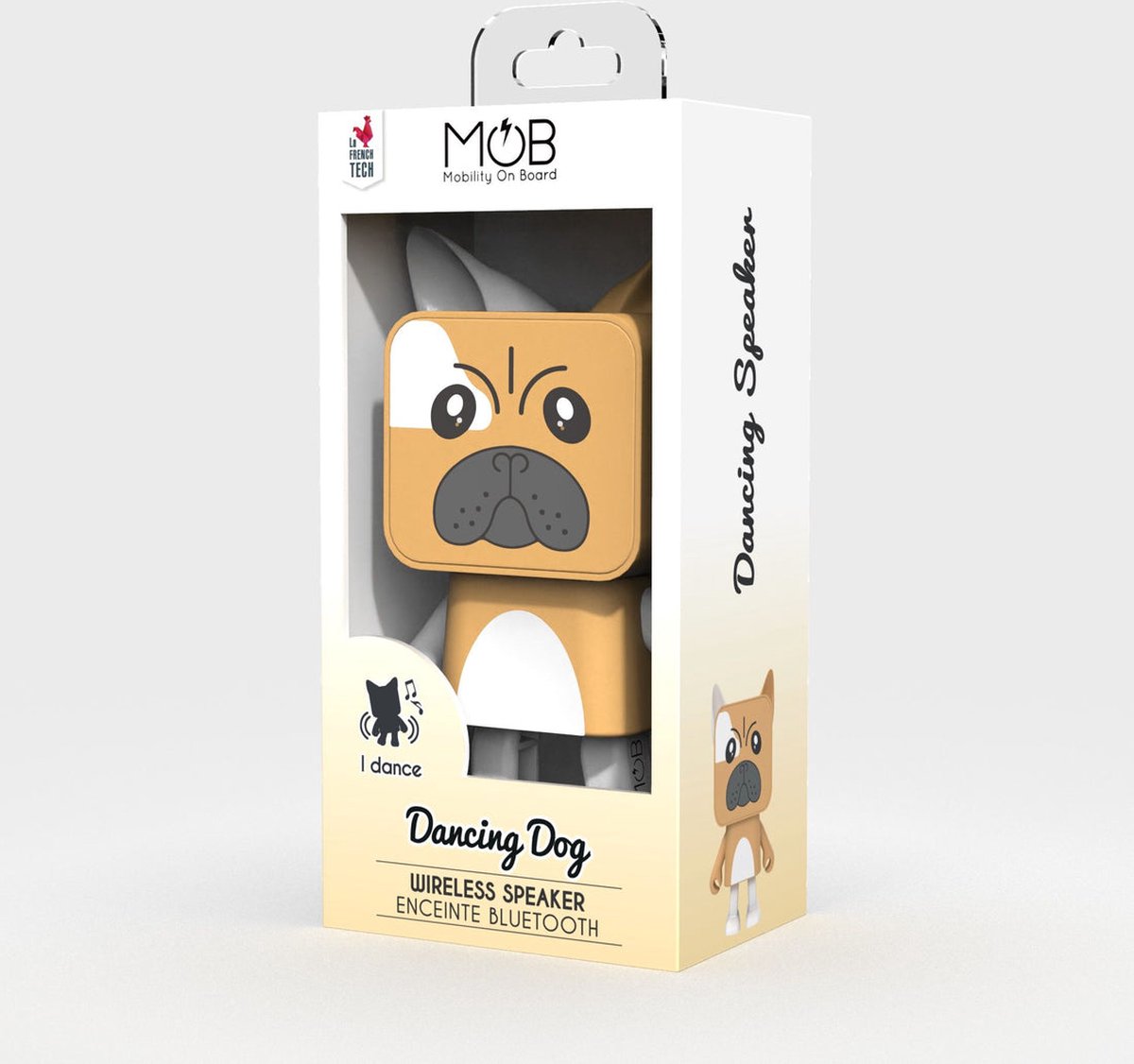 MOB Dancing Animals Bulldog Bluetooth speaker