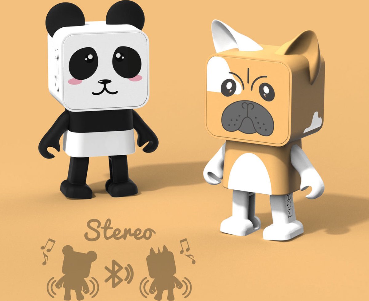 MOB Dancing Animals Bulldog Bluetooth speaker