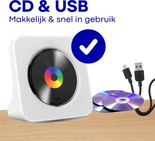 Moeve Draagbare CD-speler (3 stuks)