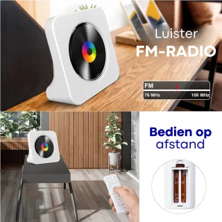 Moeve Draagbare CD-speler (3 stuks)