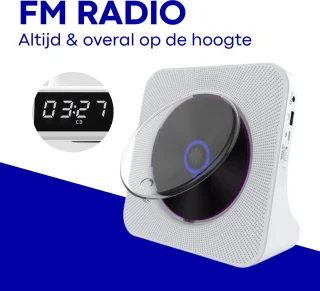 Moeve Draagbare CD-speler (3 stuks)