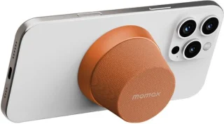 MOMAX 1-Vibe Go magnetische bluetooth speaker – Oranje