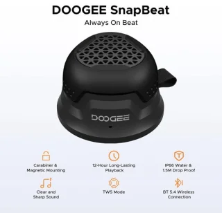 Mosh Stories Draagbare Bluetooth Speaker - Zwart