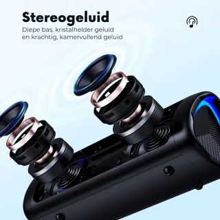 Muring Partybox Bluetooth Speaker Zwart