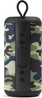 Music Sound Bluetooth Speaker 5.0 Camouflage Cilindervormig