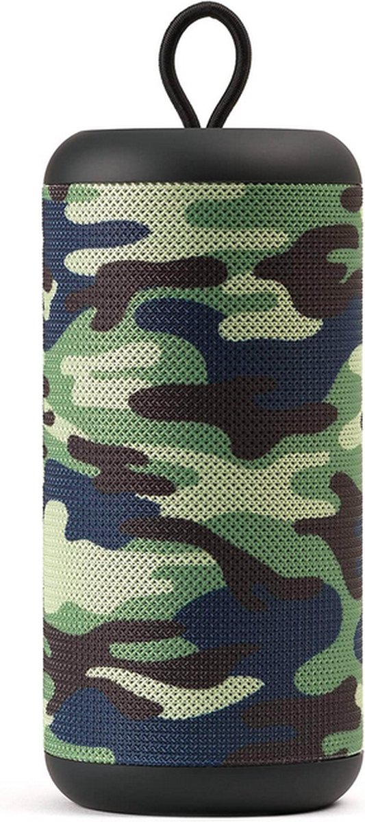 Music Sound Bluetooth Speaker 5.0 Camouflage Cilindervormig