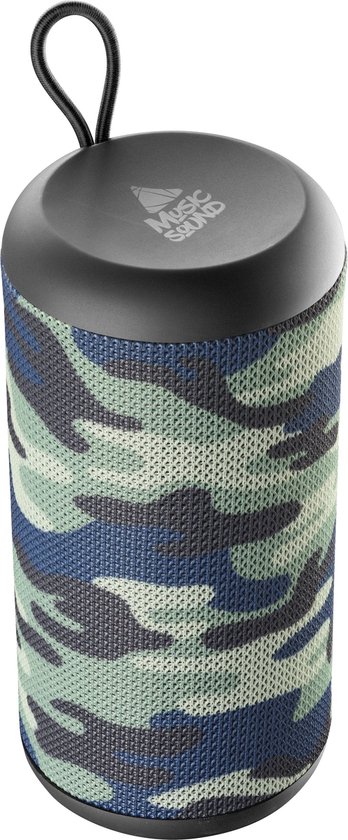 Music Sound Bluetooth Speaker 5.0 Camouflage Cilindervormig