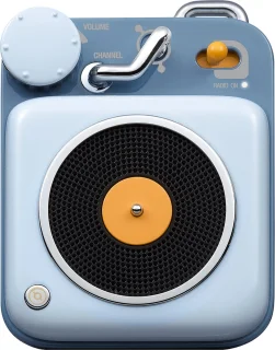 MUZEN Button Mini Bluetooth Luidspreker Berry Blauw