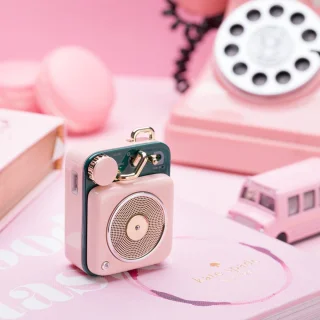 MUZEN Button Mini Draagbare Bluetooth Speaker Candy Pink