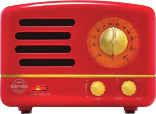MUZEN OTR Metal Bluetooth Speaker Rood