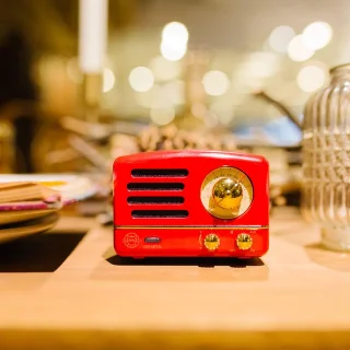 MUZEN OTR Metal Bluetooth Speaker Rood
