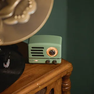 MUZEN OTR Metal Draadloze Retro FM Radio Bluetooth Groen