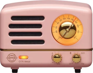 MUZEN OTR Metal Draagbare Bluetooth Speaker Roze