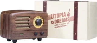 MUZEN Utopia Luidspreker Walnutwood