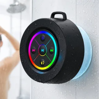 Namajunas draagbare bluetooth speaker zwart