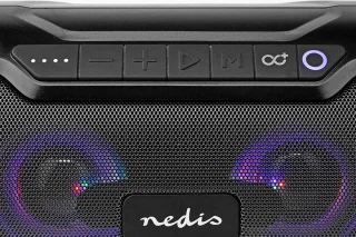 Nedis Bluetooth Party Boombox 120W Zwart