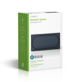 Nedis Bluetooth Speaker 15W Grijs