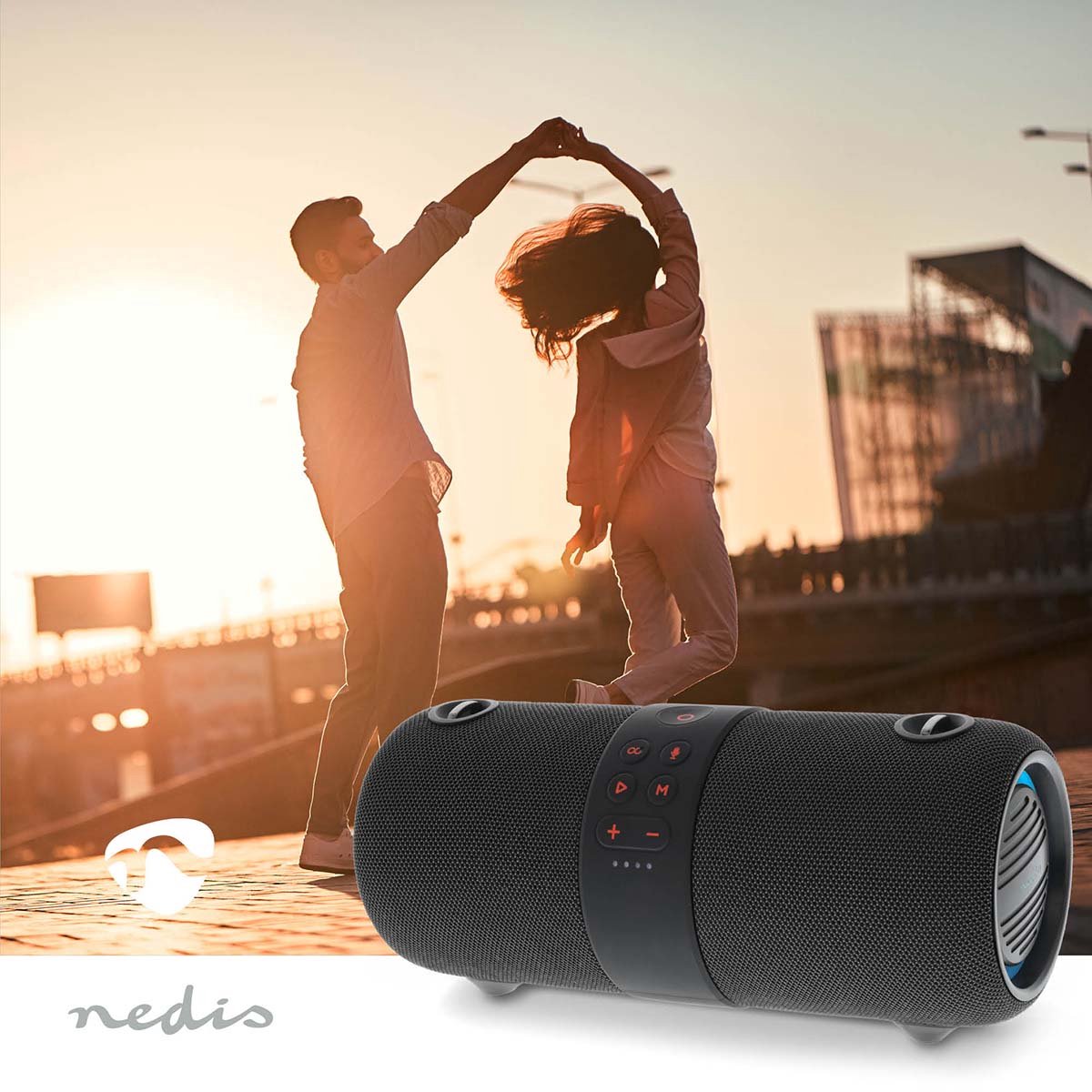 Nedis Bluetooth Speaker 40W Zwart
