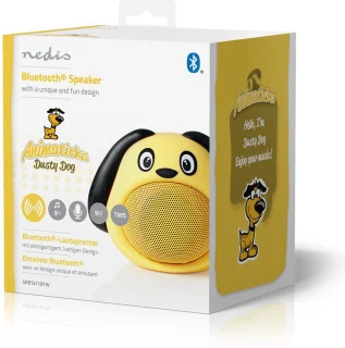 Nedis Bluetooth Speaker Animaticks Dusty Dog Geel