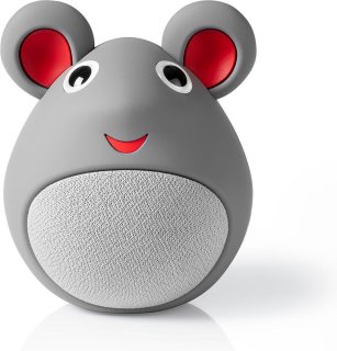 Nedis Bluetooth Speaker Animaticks Melody Mouse Grijs