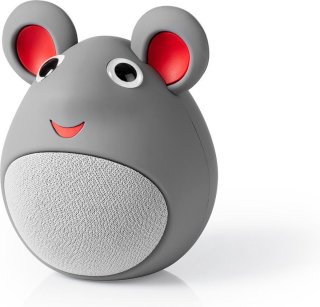 Nedis Bluetooth Speaker Animaticks Melody Mouse Grijs
