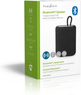 Nedis Bluetooth Speaker Zwart 7W Mono Handheld