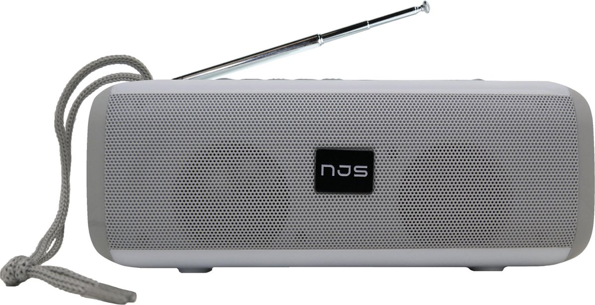 NJS 044 Bluetooth speaker 10W grijs