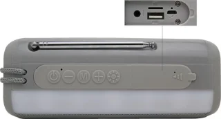 NJS 044 Bluetooth speaker 10W grijs