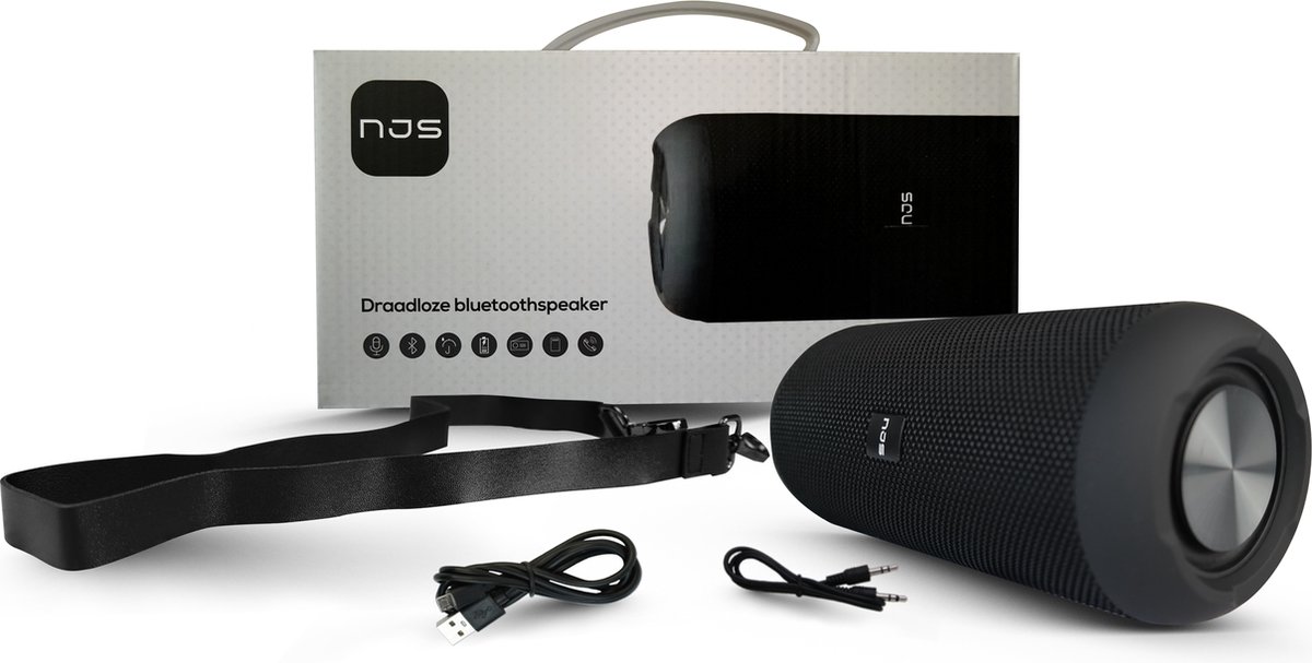 NJS 224 Bluetooth speaker zwart