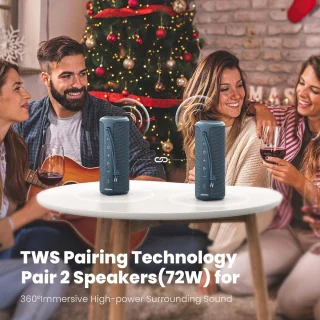 NÖRDIC HGT-102 Draadloze Speaker Blauw