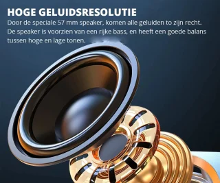 OKOP Bluetooth Speaker Draadloos Blauw