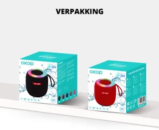 OKOP Bluetooth Speaker Draadloos Blauw