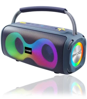 OKOP Bluetooth speaker draagbaar blauw