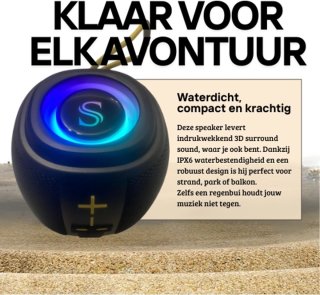 Wat vinden we goed aan de Onbekend merk Draagbare Bluetooth Party Speaker