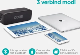 OOQE PRO S9 Bluetooth Speaker Zwart