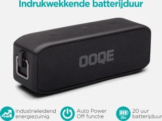 OOQE PRO S9 Bluetooth Speaker Zwart
