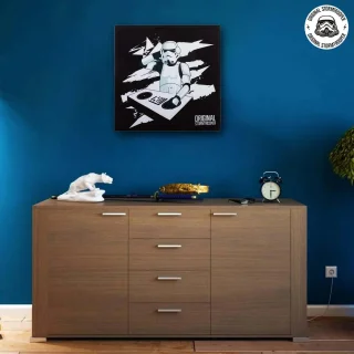 Original Stormtrooper Bluetooth Speaker Wall Frame