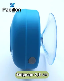 Papillon Bluetooth Speaker USB Oplaadbaar Blauw