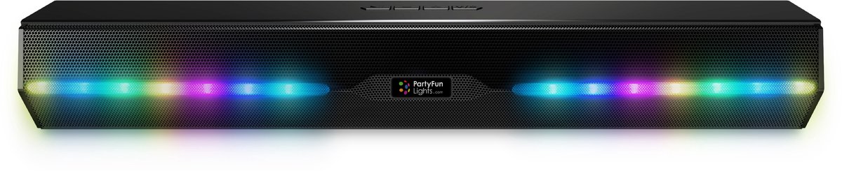 De PartyFunLights Soundbar Draadloos Bluetooth in één oogopslag