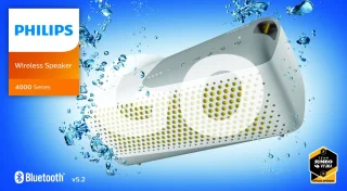 Philips TAS4807 Bluetooth Speaker Wit