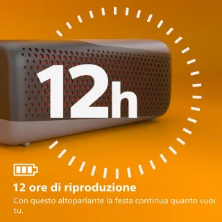 Philips TAS4807 Bluetooth Speaker Wit