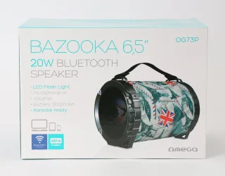 Platinet BAZOOKA Bluetooth V2.1 Draagbare Speaker Zwart