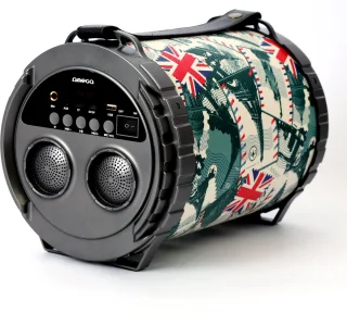 Platinet BAZOOKA Bluetooth V2.1 Draagbare Speaker Zwart